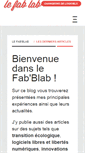 Mobile Screenshot of le-fab-lab.com